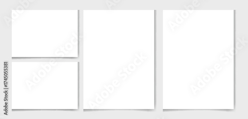 Blank advertising banner on an empty billboard with a white sheet for your message design