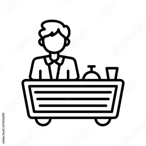 Receptionist Icon