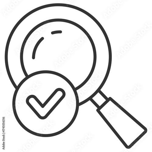 Find Outline Icon