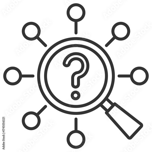 Investigate Outline Icon