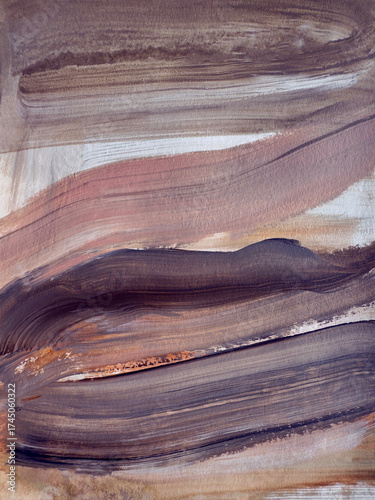 MODERN VIOLET ABSTRACT ARTWORK