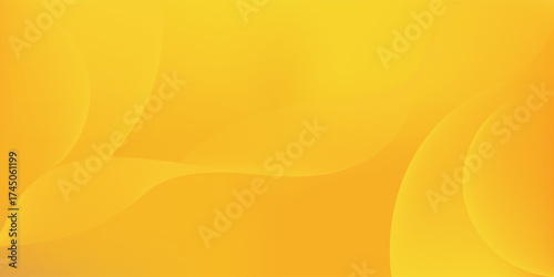 abstract yellow circular background. vector illustration