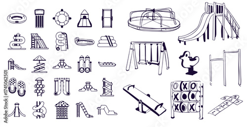 Kids playground equipment