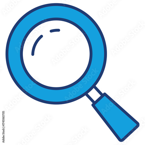 Search Blue Icon