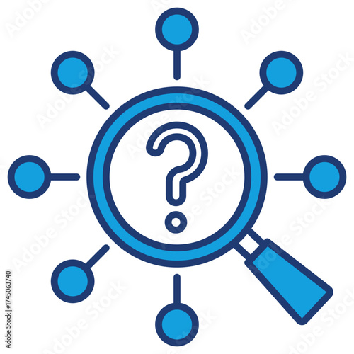 Investigate Blue Icon