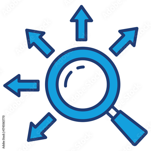 Look For Blue Icon