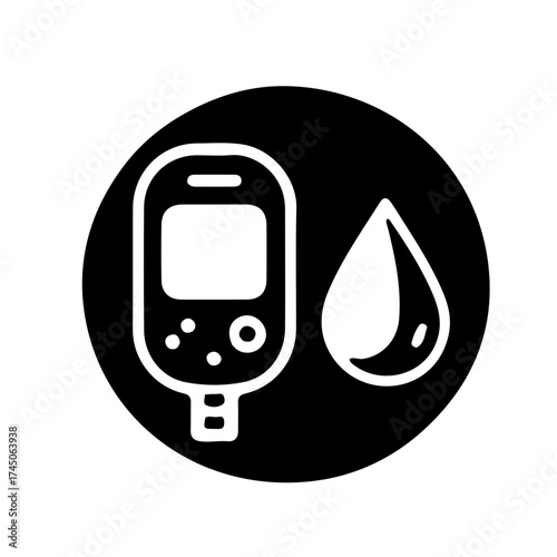 World Diabetes Day Solid Minimal Vector
