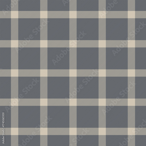Best background fabric check, color plaid seamless textile. Outfit texture vector pattern tartan in pastel and grey colors.