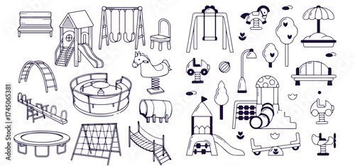 Kids playground equipment
