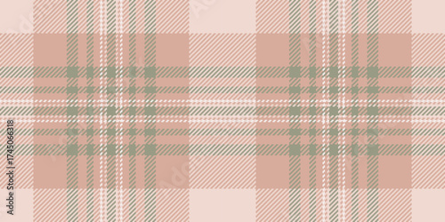 Elegant plaid pattern in soft pink and sage. Ideal for textile design, backgrounds, and creating a cozy, classic feel. Versatile and timeless.
