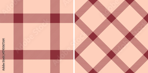 Elegant plaid patterns in square and diagonal formats offer versatile design options. Ideal for backgrounds, textiles, and creative projects needing classic appeal.