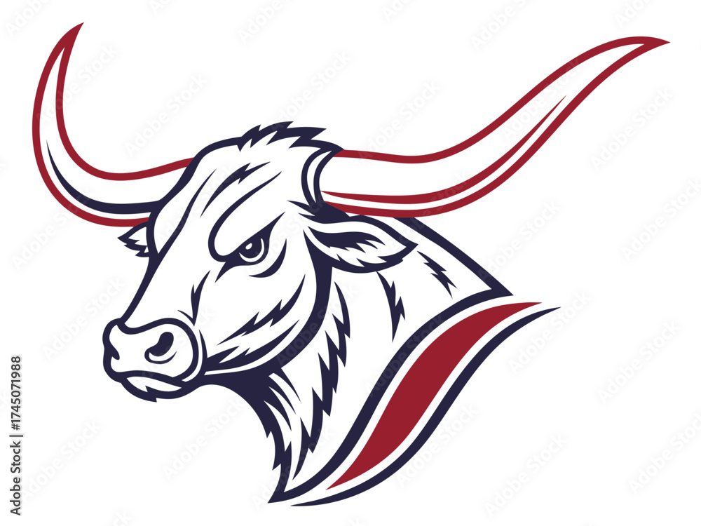 custom made wallpaper toronto digitalTexas Longhorn Bull Logo – Vintage Western Ranch Emblem Vector