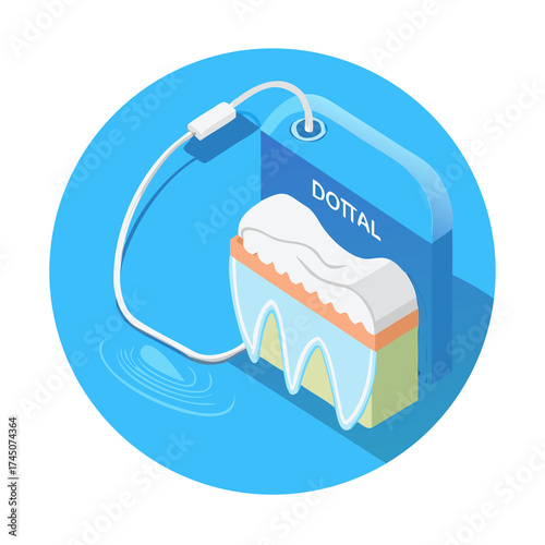 A set of tooth infographic elements
