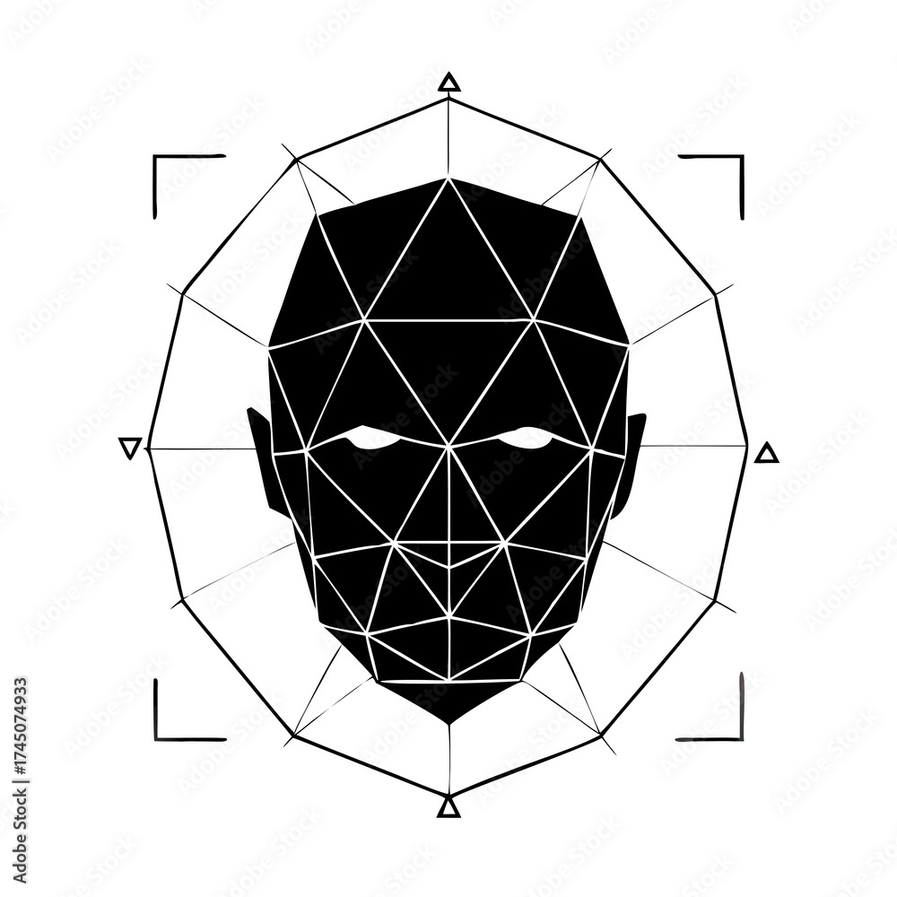 Fototapeta premium abstract geometric background