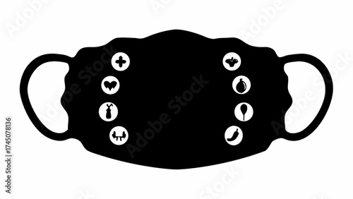 Face Mask with Icons