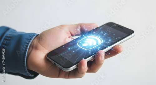 Wallpaper Mural Stay connected with blazing fast WiFi on your phone - perfect for travel, work, or home use, enjoy seamless streaming and browsing everywhere! Torontodigital.ca