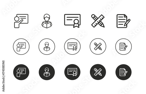 Educatonal Icons