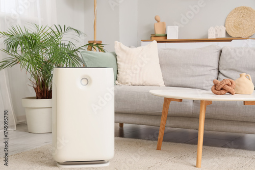 Interior of stylish living ...