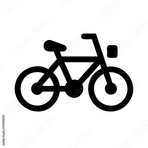 Vector art of bicycle icon