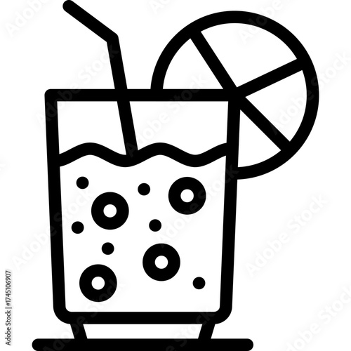 Limonade Icon Vector Element