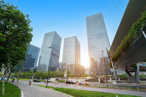 Skyscrapers in the city of technology, China is Shenzhen.