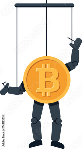 Bitcoin Puppet: Control and Manipulation