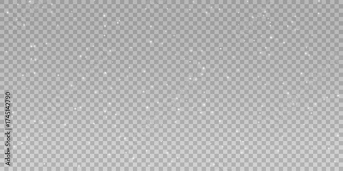 Ethereal sparkling dust with glowing particles on a dark background. Perfect for magical effects, fantasy designs, and festive decorations.