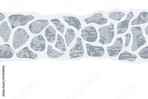 Light gray garden tiles. Minimal design. Background seamless pattern.
