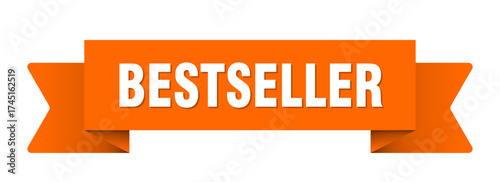bestseller ribbon isolated on transparent background. bestseller ribbon