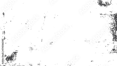 Abstract grunge texture vector with old cement wall and scratch effect. Distressed monochrome grunge background for modern print design projects. 