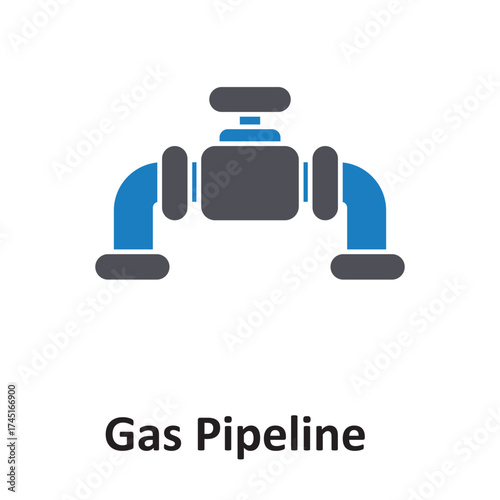 as pipeline Vector icon which can easily modify or edit