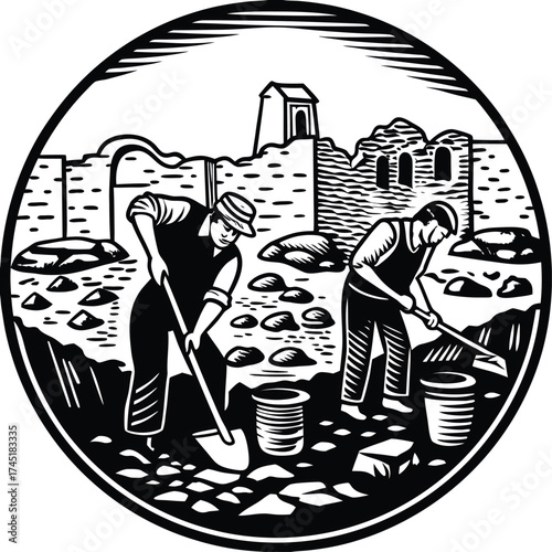 Digging into the Past: Ruined City