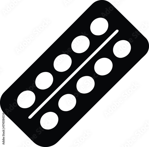 Pill Blister Pack Icon