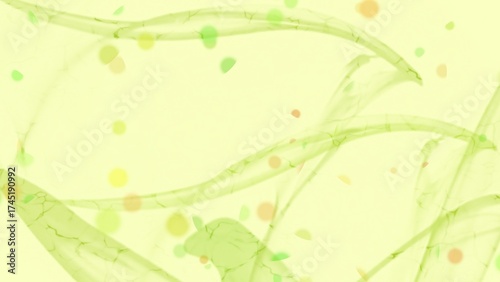 Pale Green Handmade Fiber Paper Texture Background.