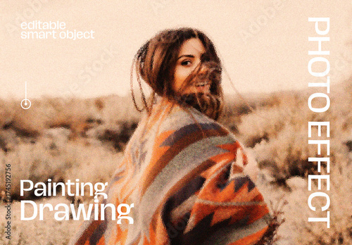 Painting Hand Drawing Photo Effect