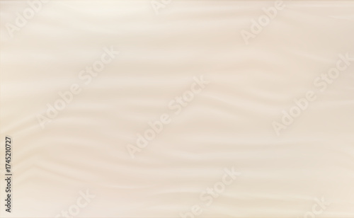 Beige nude background with water waves. Water splashes on a beige blurred background. Abstract blurred effect adds depth and calm. Calm background for cosmetics, body, etc.