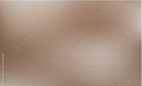 Soft nude and beige backgrounds add warmth to minimalist compositions. Abstract waves on a blurred beige brown background. Universal nude blurred background with abstract waves.