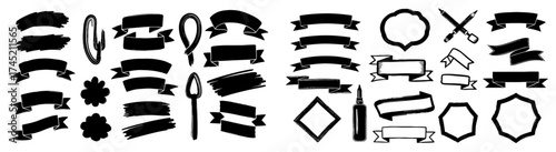 Hand-Drawn Arrows Illustration: A dynamic set of sketchy pointers, direction indicators, cursors & navigation symbols for web, UI design, presentations, infographics, sketchbooks & creative projects.