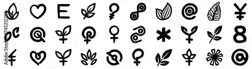 Hand-Drawn Doodle Arrow Set for Creative Projects: Vector arrow icons, hand drawn elements for business, website, design, or infographics. Artistic doodles for direction and emphasis, isolated illustr