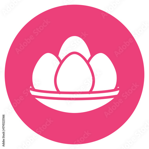 Eggs icon vector image. Can be used for Morning and Breakfast.