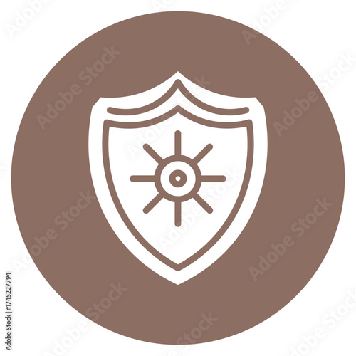 Antivirus icon vector image. Can be used for Web Hosting.