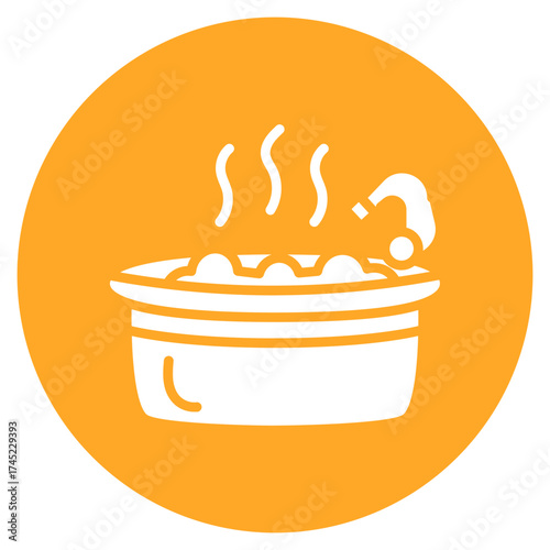 Jacuzzi icon vector image. Can be used for Spa.