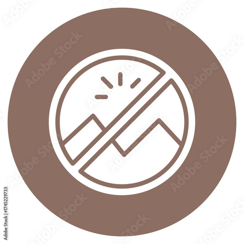 No Photos icon vector image. Can be used for Spa.