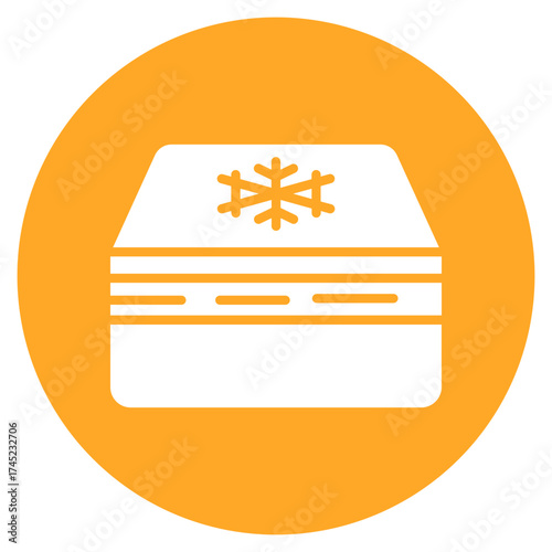 Cryonics icon vector image. Can be used for Science Fiction.