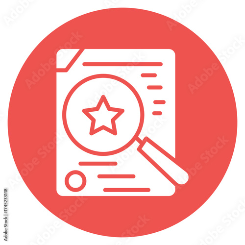 Evidence icon vector image. Can be used for Prison.