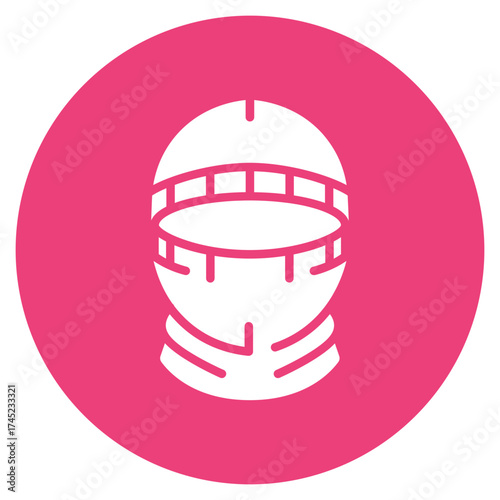 Balaclava icon vector image. Can be used for Prison.