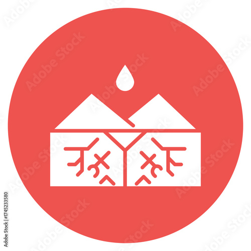 Drought icon vector image. Can be used for Natural Disaster.