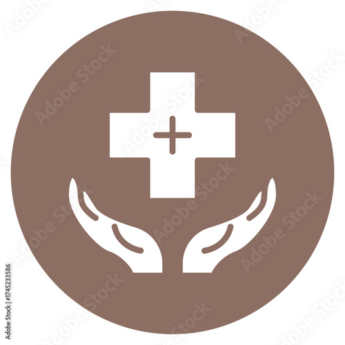 First Responder icon vector image. Can be used for Natural Disaster.
