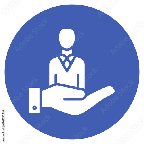 Responsibility icon vector image. Can be used for Personality Traits.