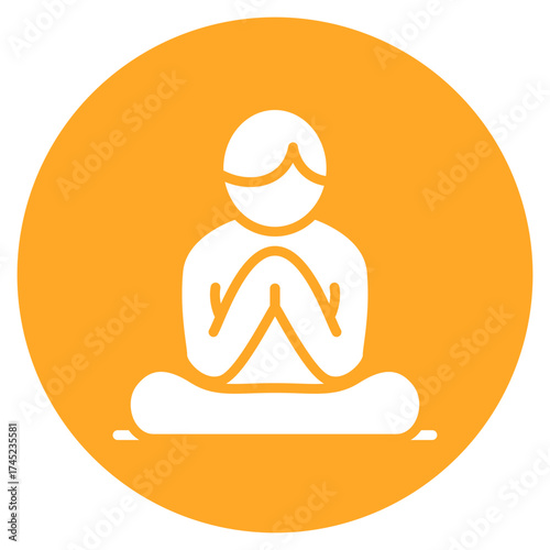 Patience icon vector image. Can be used for Personality Traits.